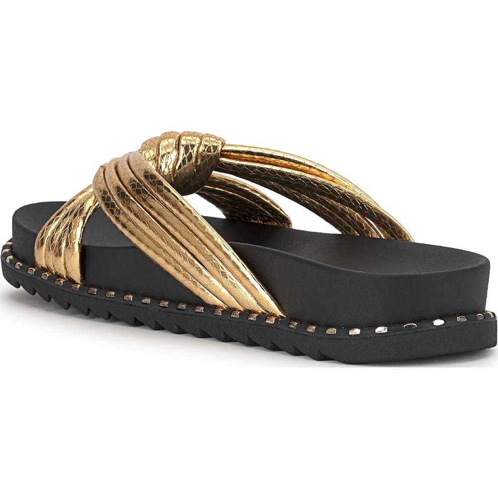 Jessica Simpson Women's Cilleva Flat Knotted Sandal | Famous Footwear