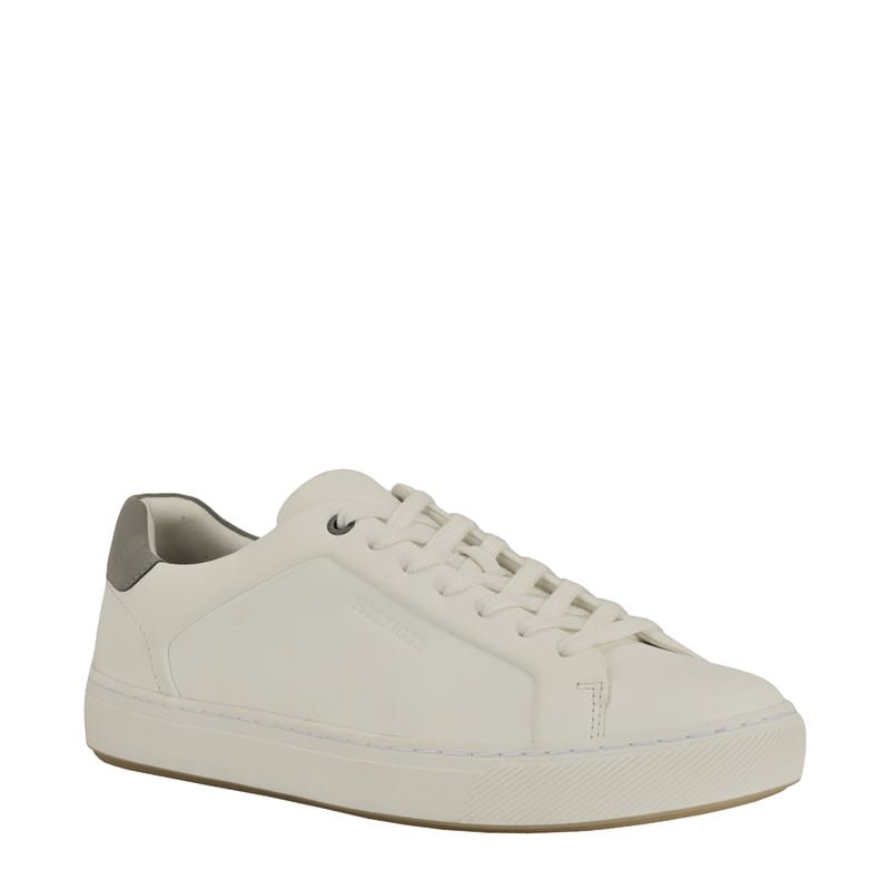 Tommy Hilfiger Men's Idris Low Top Sneakers (White/Grey) - Size 11.5 M