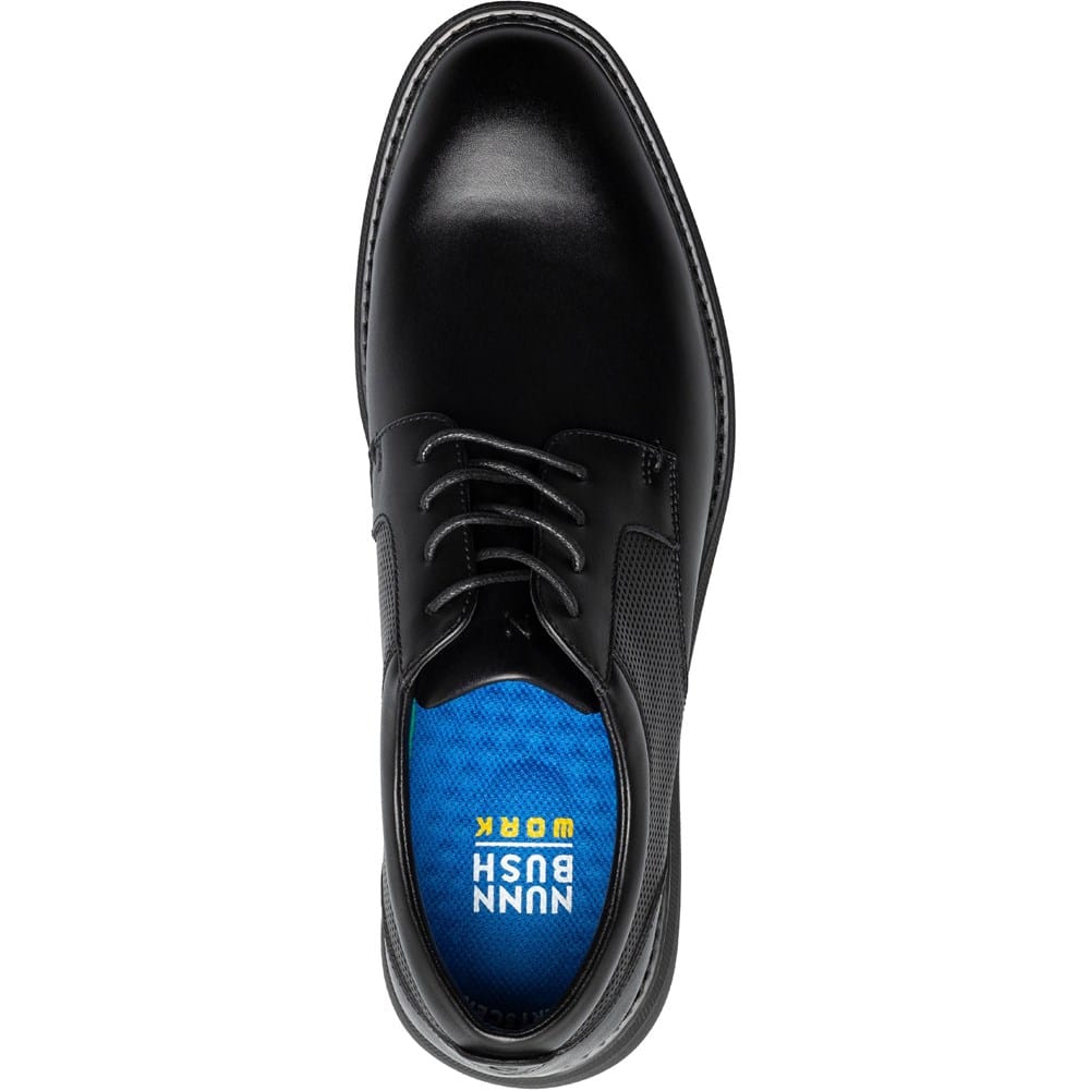 Nunn Bush Men's Chase Work Plain Toe Slip Resistant Oxford
