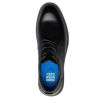 Nunn Bush Men's Chase Work Plain Toe Slip Resistant Oxford