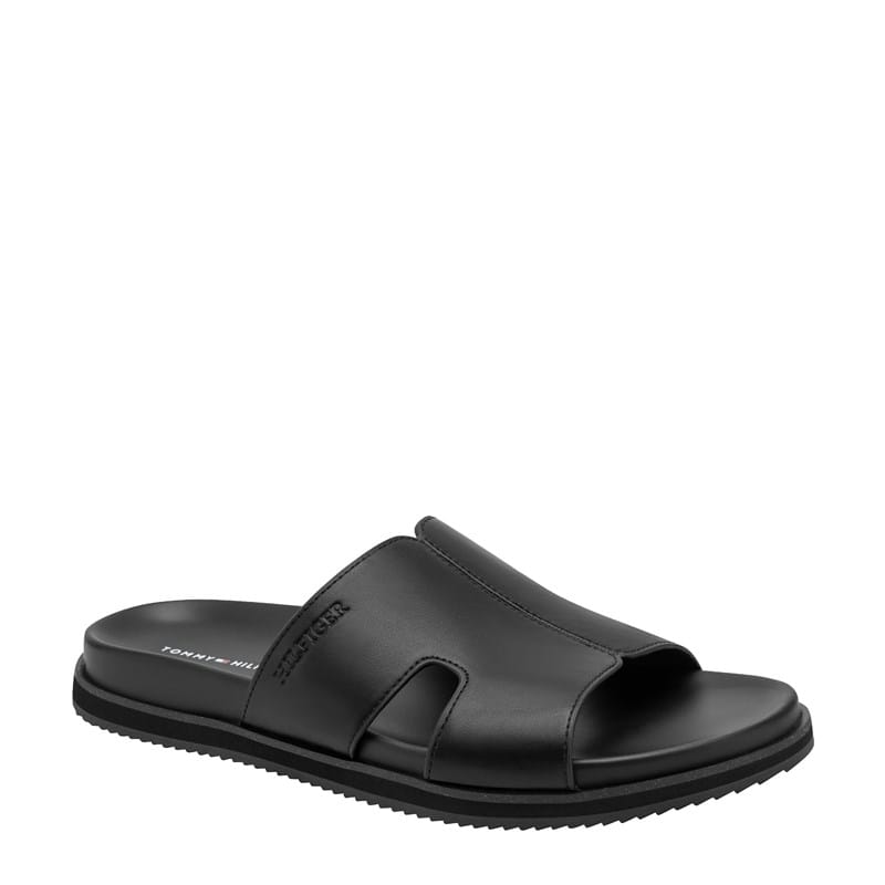 Tommy Hilfiger Men's Welch Slide Sandals (Black) - Size 10.0 M