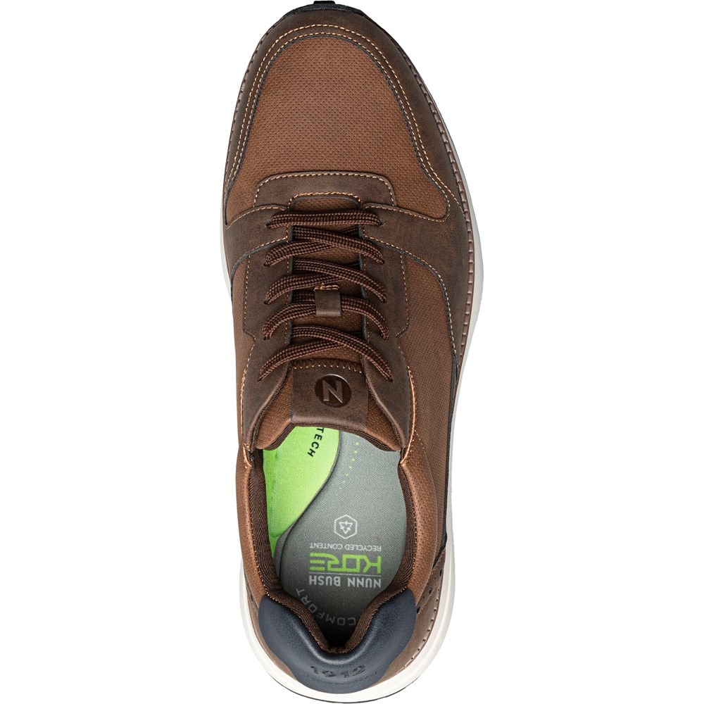 BRUNT NOW ONE ナウワン　bushdebrunt Nunn Bush Men's Kore Swift Moc Toe U-Bal Sneaker | Famous