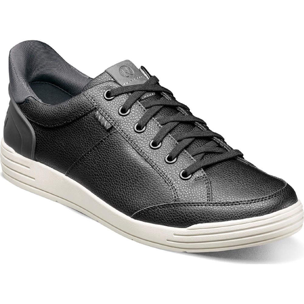 靴 nkm Nunn Bush Men's Kore City Walk EZ Moc Toe Lace to Toe Oxford