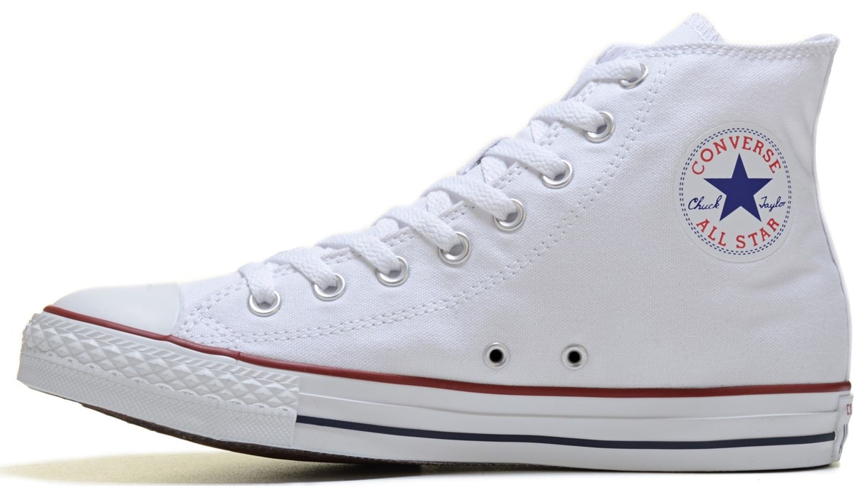 all white converse famous footwear