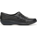 Black Tumbled Leather