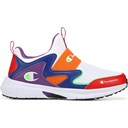 White/Blue/Orange
