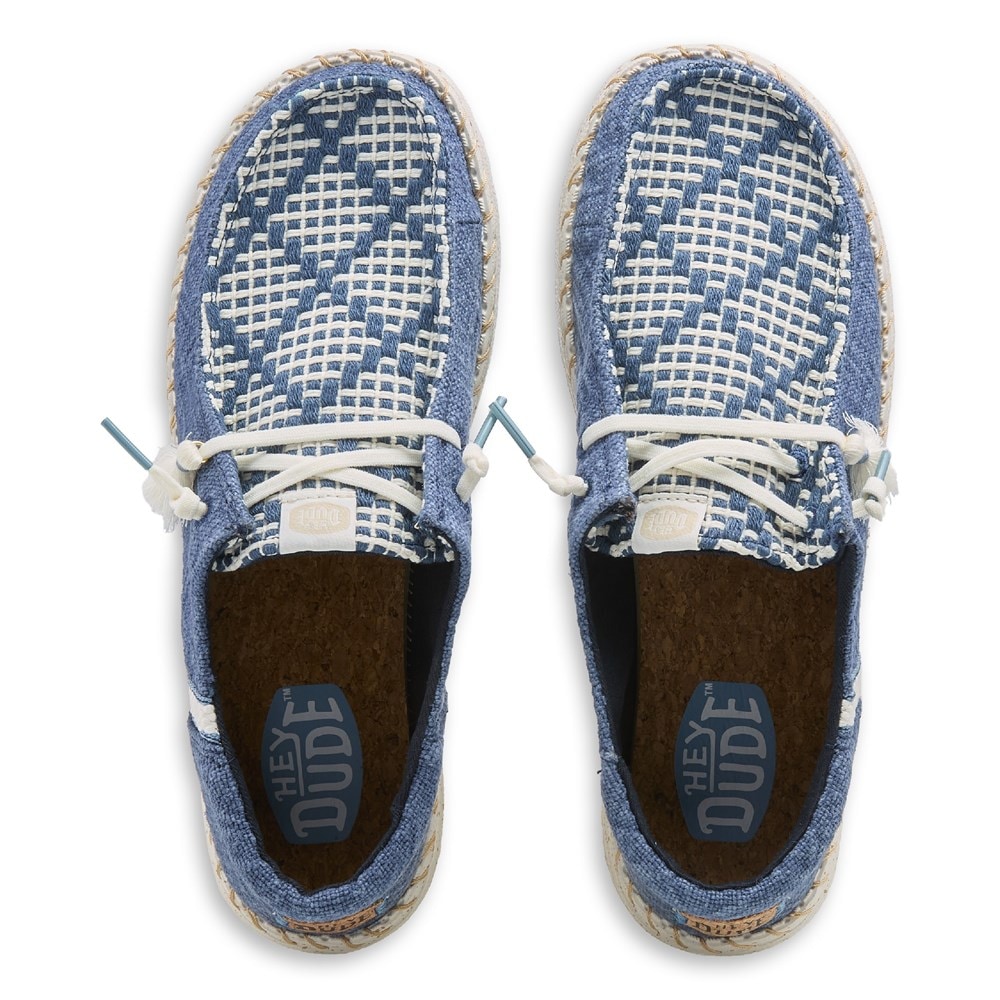 HEYDUDE Women's Wendy Funk Coastal Jute Slip On | Famous
