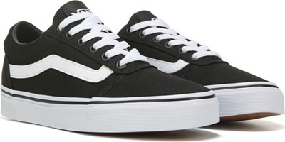 black vans ward womens