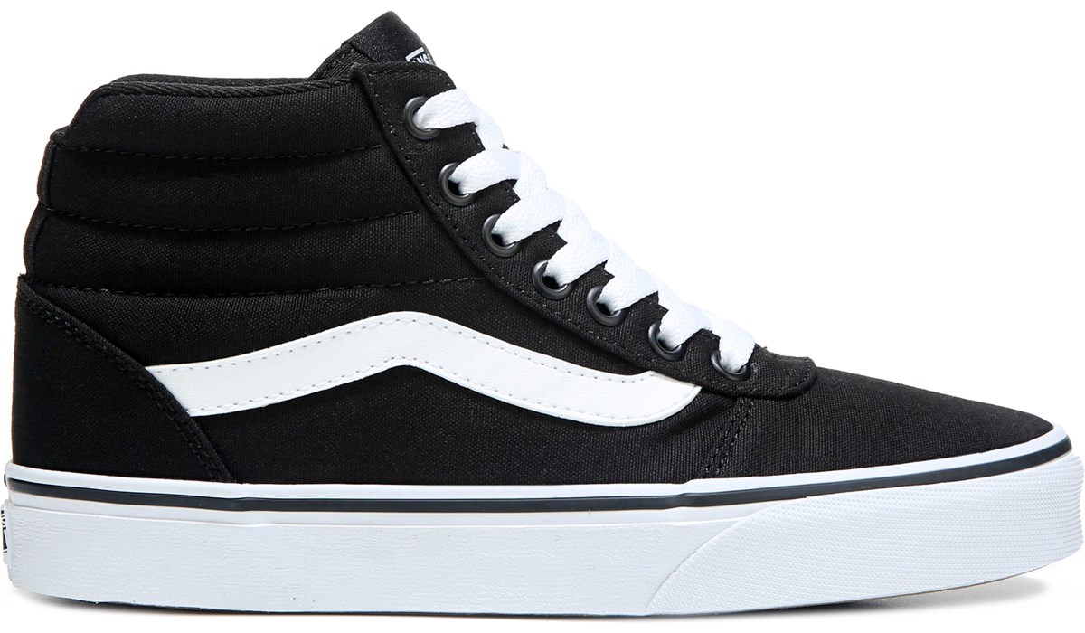 womens all black high top vans