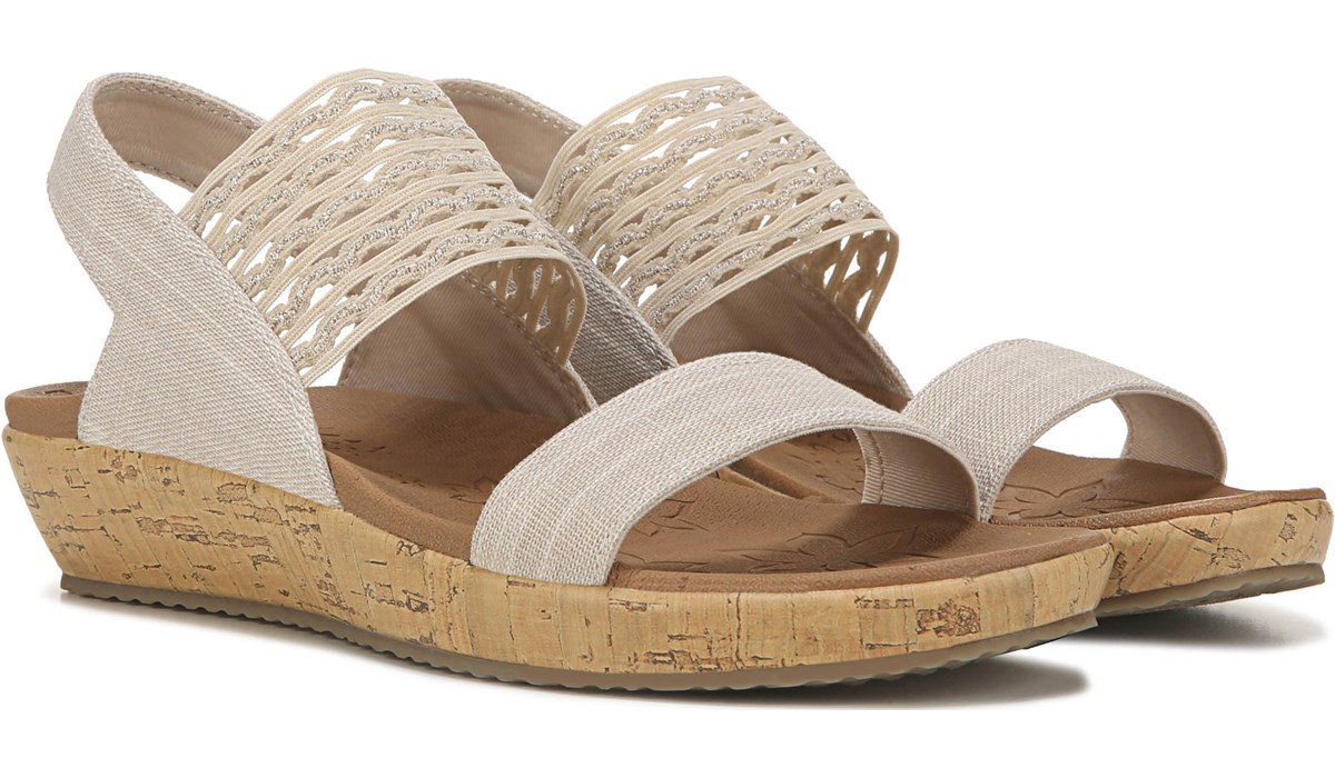 skechers brie wedge sandal
