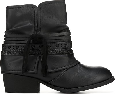 jelly pop black boots