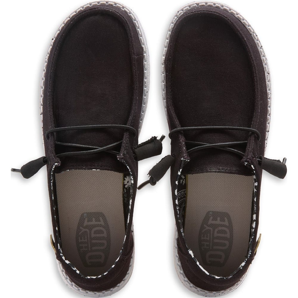 HEYDUDE Wendy Stretch Canvas - Slip-On Schuhe - Chaussons - black HEYDUDE Wendy Stretch Canvas - Slip-On Schuhe - Chaussons - black