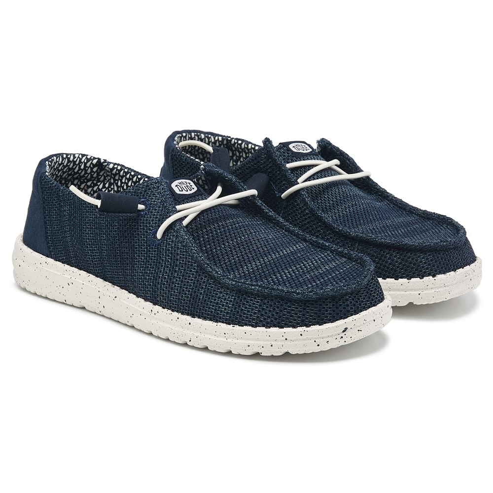 HEYDUDE Women's Wendy Stretch Sox Slip On Famous Footwear