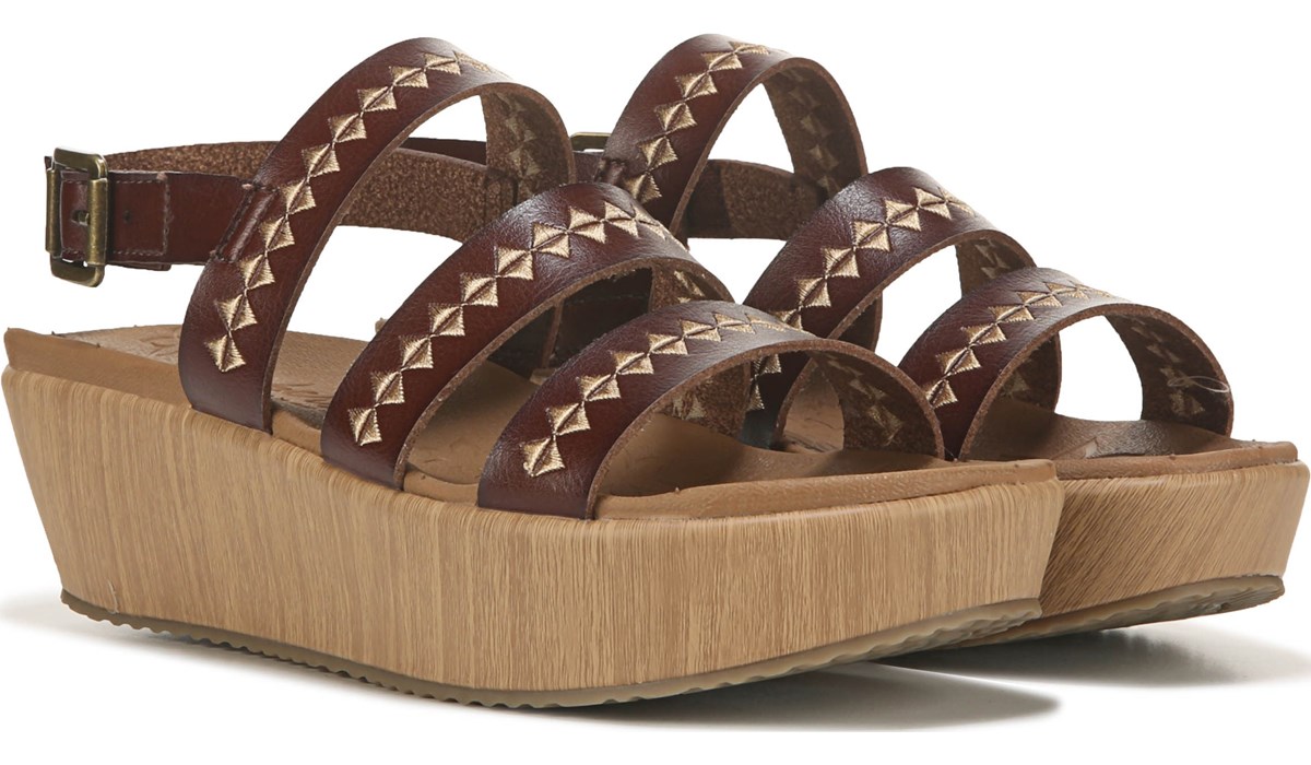 sketchers platform sandals