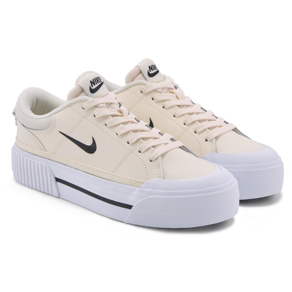 Nike Women s Court Legacy Lift Platform Sneaker Famous Footwear