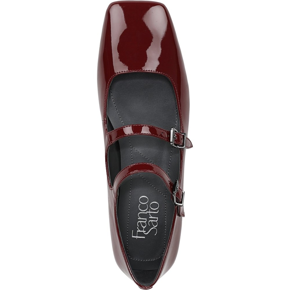 Franco Sarto Women's Tesoro Square Toe Mary Jane Flat | Famous