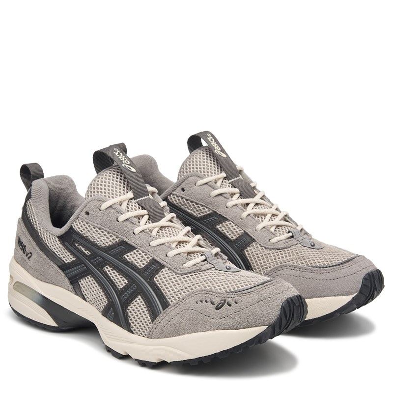 ASICS Men's Gel-1090 V2 Sneakers (Grey/Grey) - Size 12.0 M