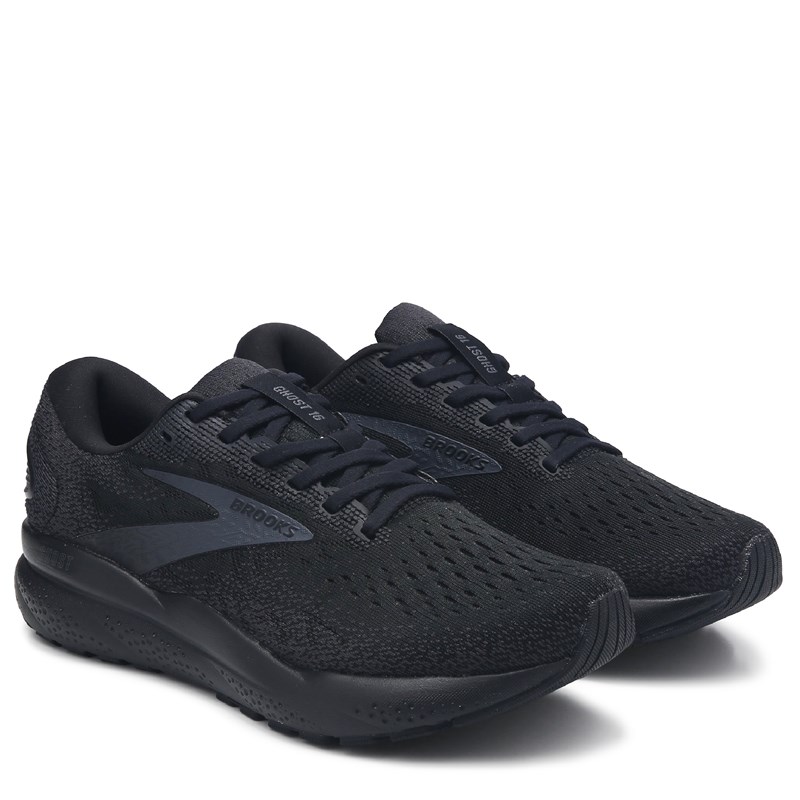 Brooks Men's Ghost 16 Running Shoes (Black) - Size 7.0 M