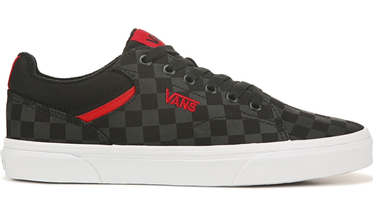 vans seldan checkerboard