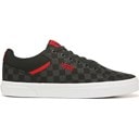 Checkerboard/Black/Red