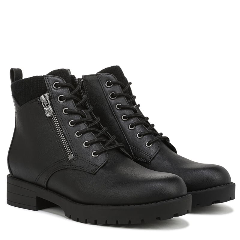 Blowfish Malibu Women's Deva Lace Up Booties (Black) - Size 7.0 M