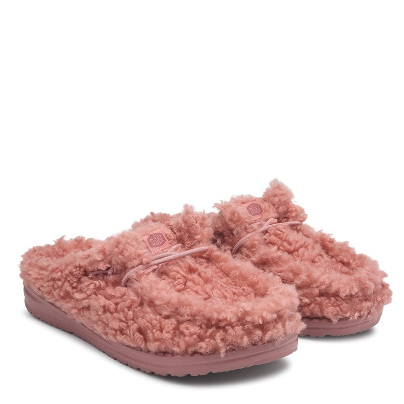 Heydude Women's Wendy Cozy Slipper Shoes (Dusty Pink) - Size 11.0 M