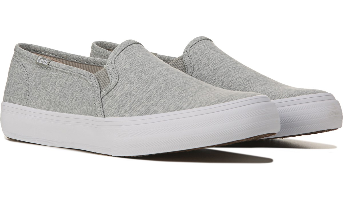 gray slip on shoes