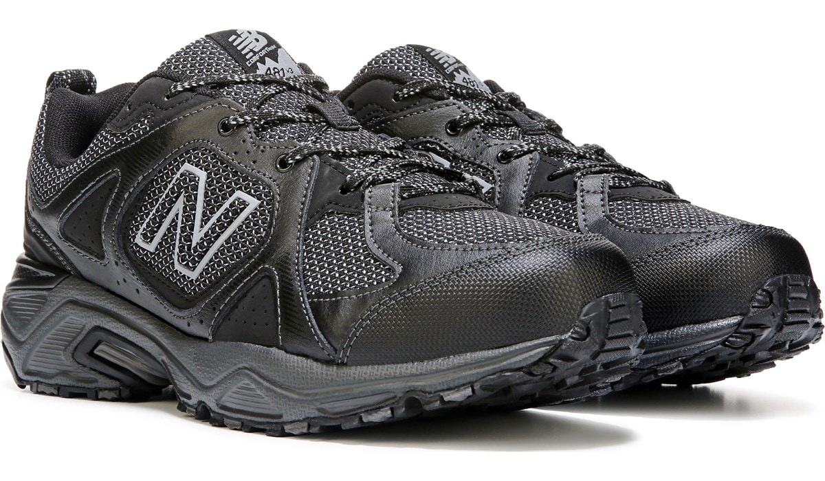 New Balance Men's 481 Wide Trail Running Shoe Black, Sneakers and Athletic Shoes, Famous Footwear