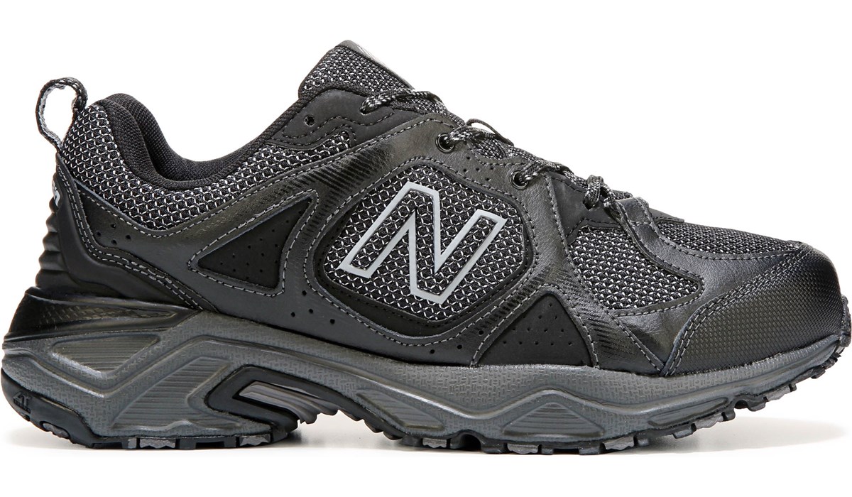 new balance trail running shoes black
