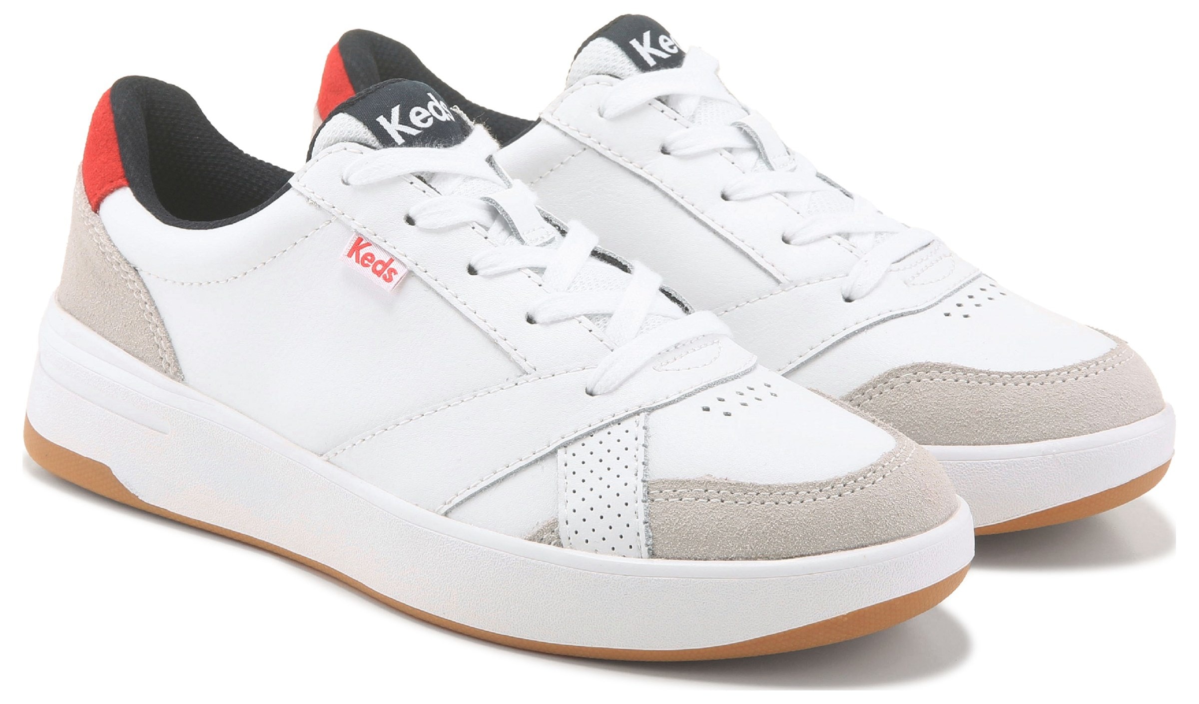 Keds Women s The Court Leather Sneaker Famous Footwear