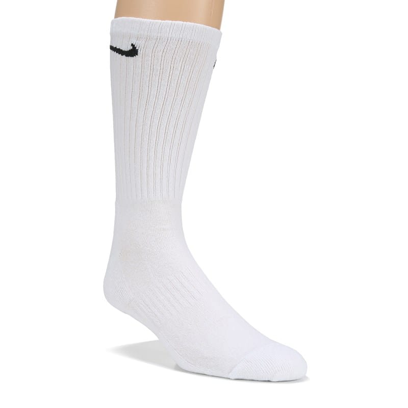 Nike Men's 3 Pack X-Large Everyday Cushion Crew Socks (White) - Size 0.0 OT