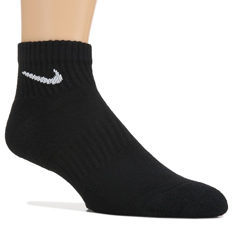 Nike Men's 3 Pack Large Everyday Cushion Ankle Socks (Black) - Size 0.0 OT