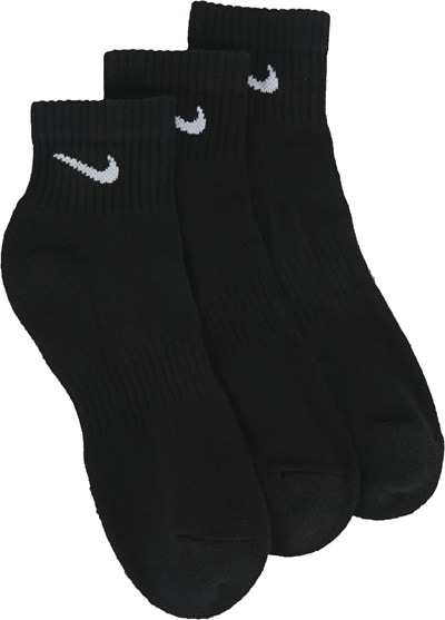 nike ankle socks mens black