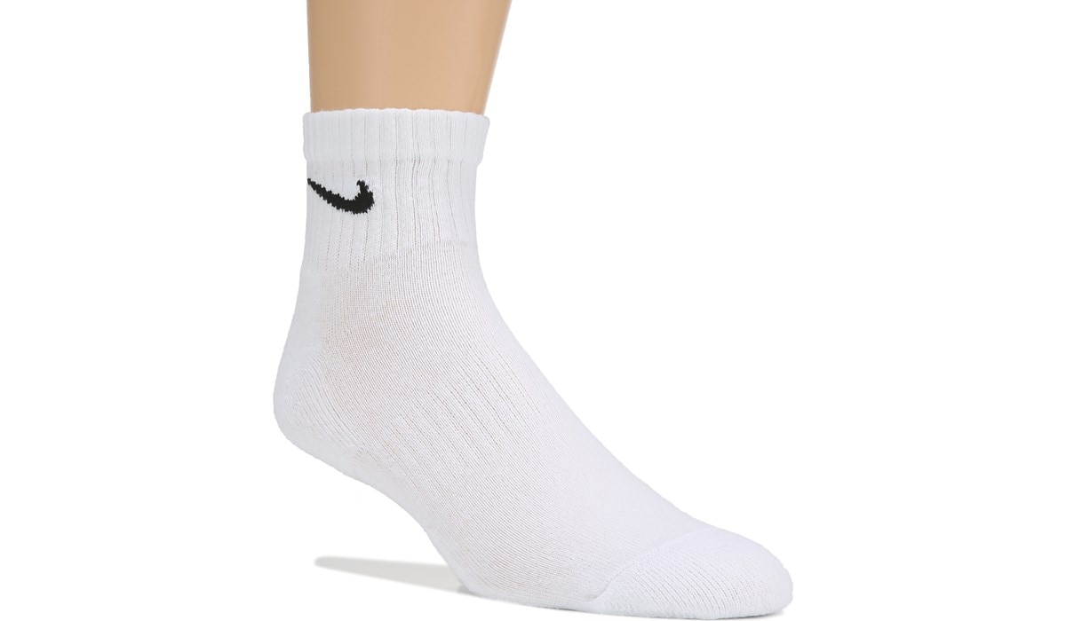 White nike socks mens cheap