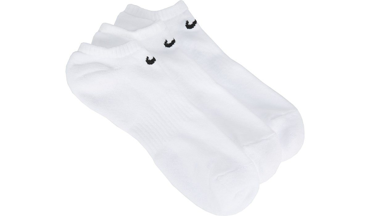 Men's 3 Pack Large Everyday Cushion No Show Socks - Right