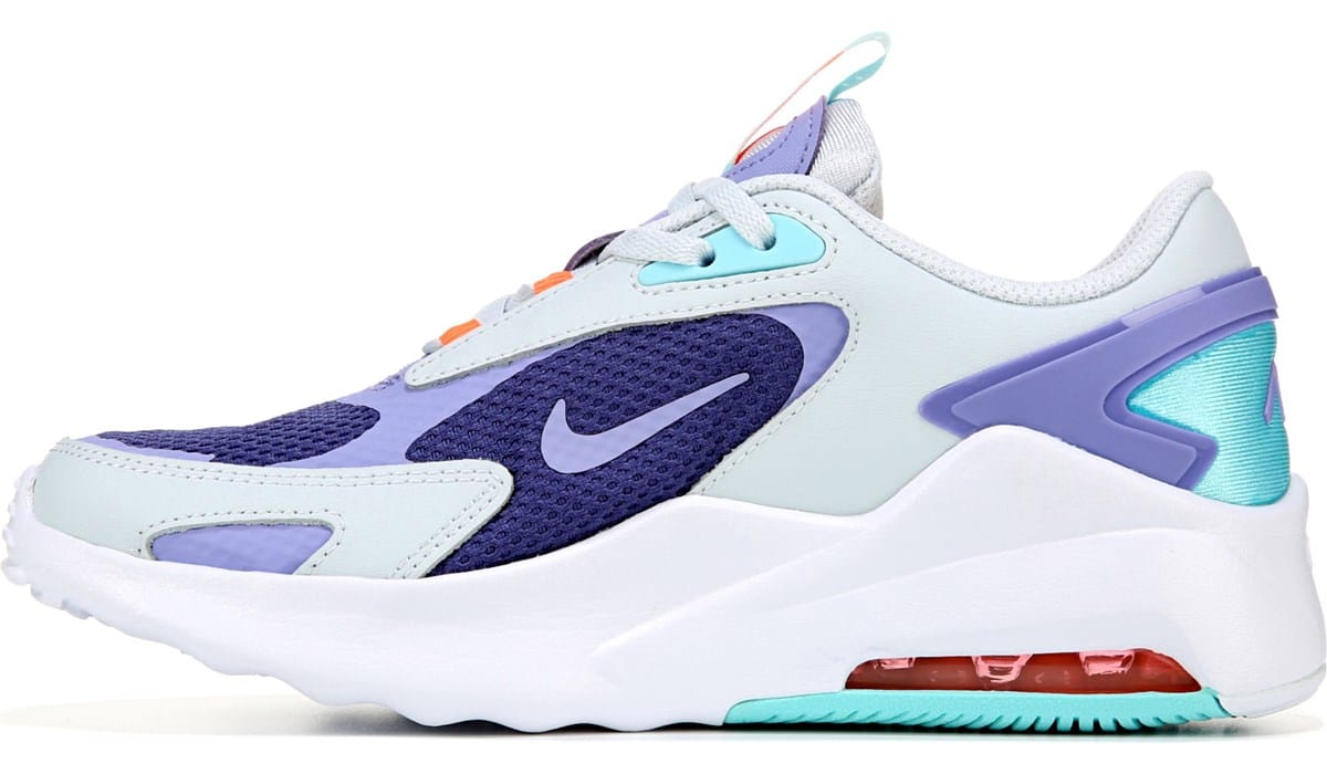 Nike Kids' Air Max Bolt Sneaker Big Kid Grey, Sneakers and Athletic Shoes,  Famous Footwear