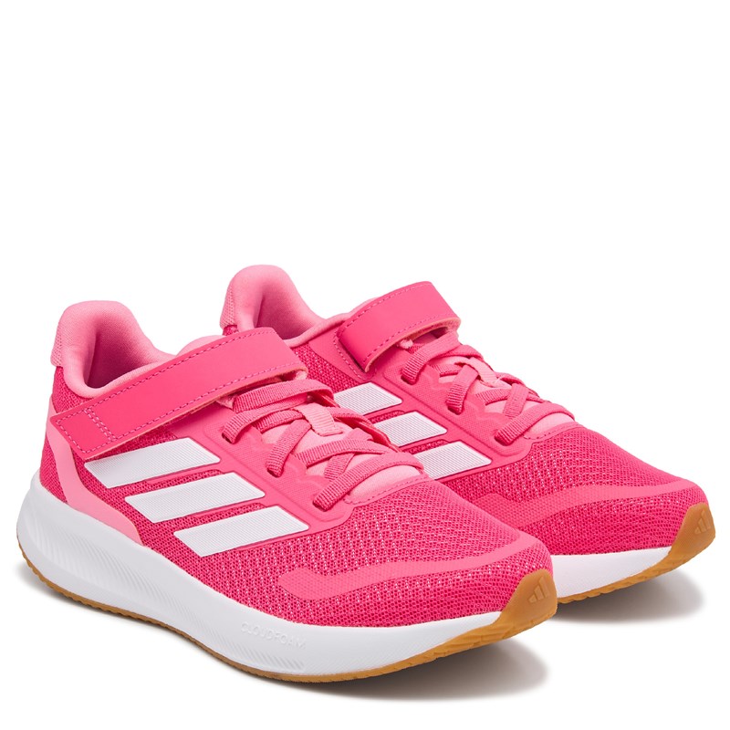 Adidas Kids' Runfalcon 5 Sneaker Little Kid Shoes (Pink/Gum) - Size 2.0 M
