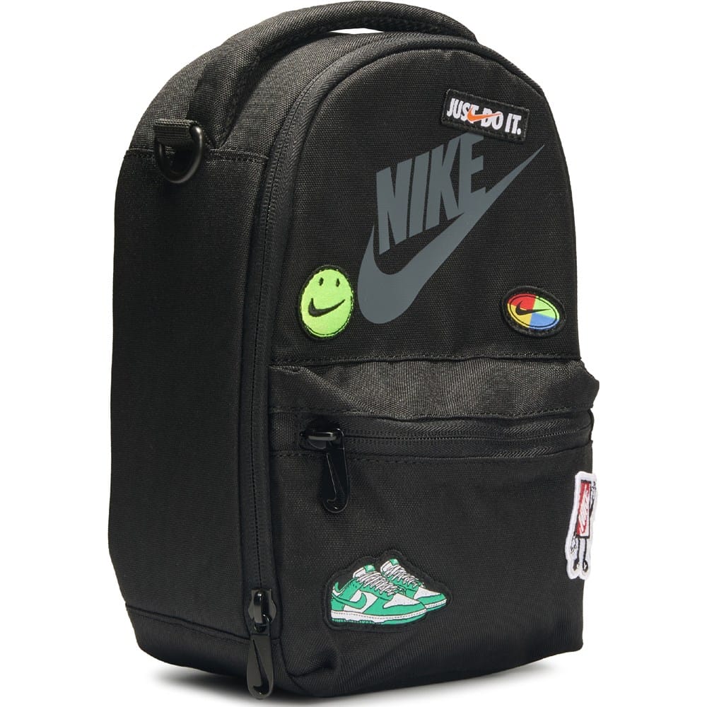 nike backpack patch Nike Patch Lunch Tote, Black