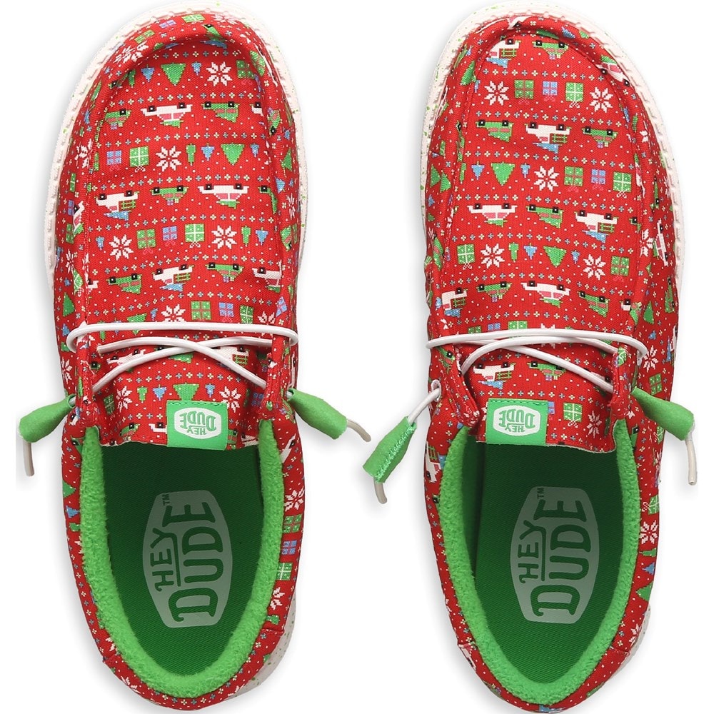 HEYDUDE Men's Wally Holiday Sweater Casual Shoe | Famous Footwear