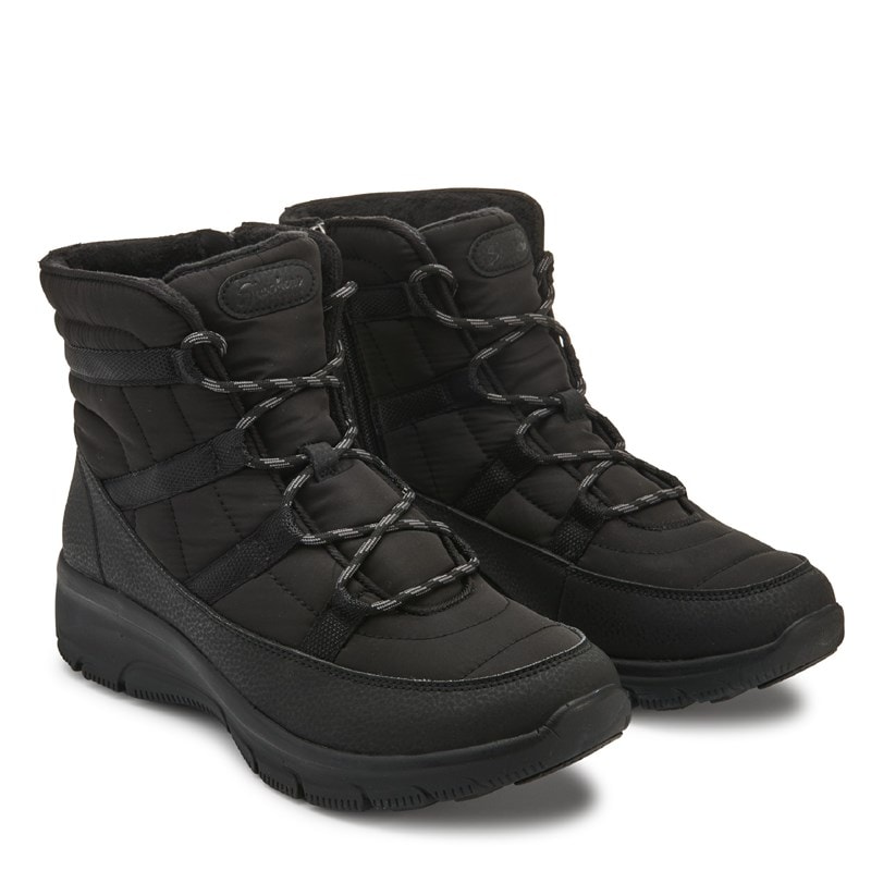 Skechers Women's Easy Going Moonlight Wonder Air-Cooled Boots (Black) - Size 8.0 M