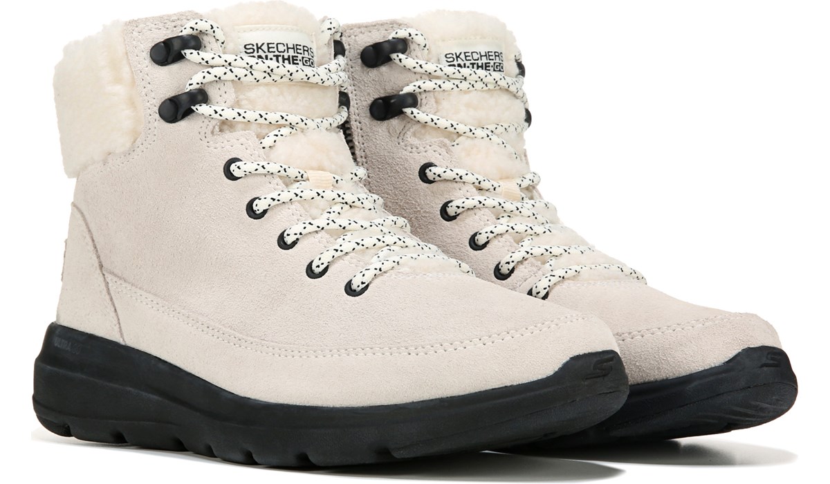 Skechers Women's On Go Glacial Ultra Woodlands Sneaker Boot | Famous Footwear