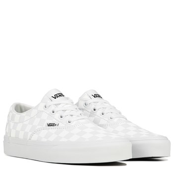 vans doheny checkerboard white