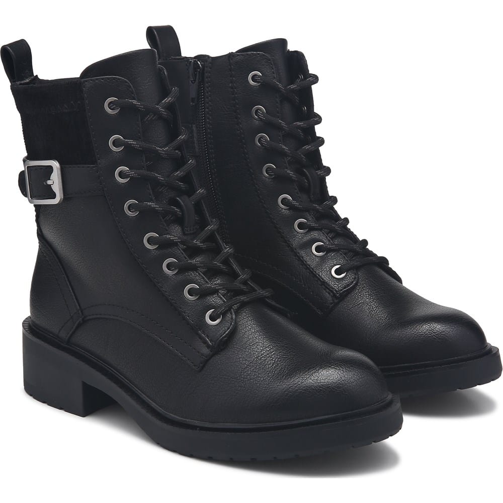 Baretraps DENNISON Women's Boots - Lace-Up Lug Booties With Faux Fur Lining & Side Zipper - View #10