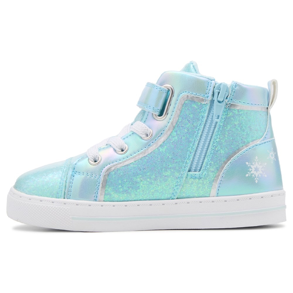 Frozen Kids' Frozen Light Up Hi Top Sneaker Toddler/Little Kid