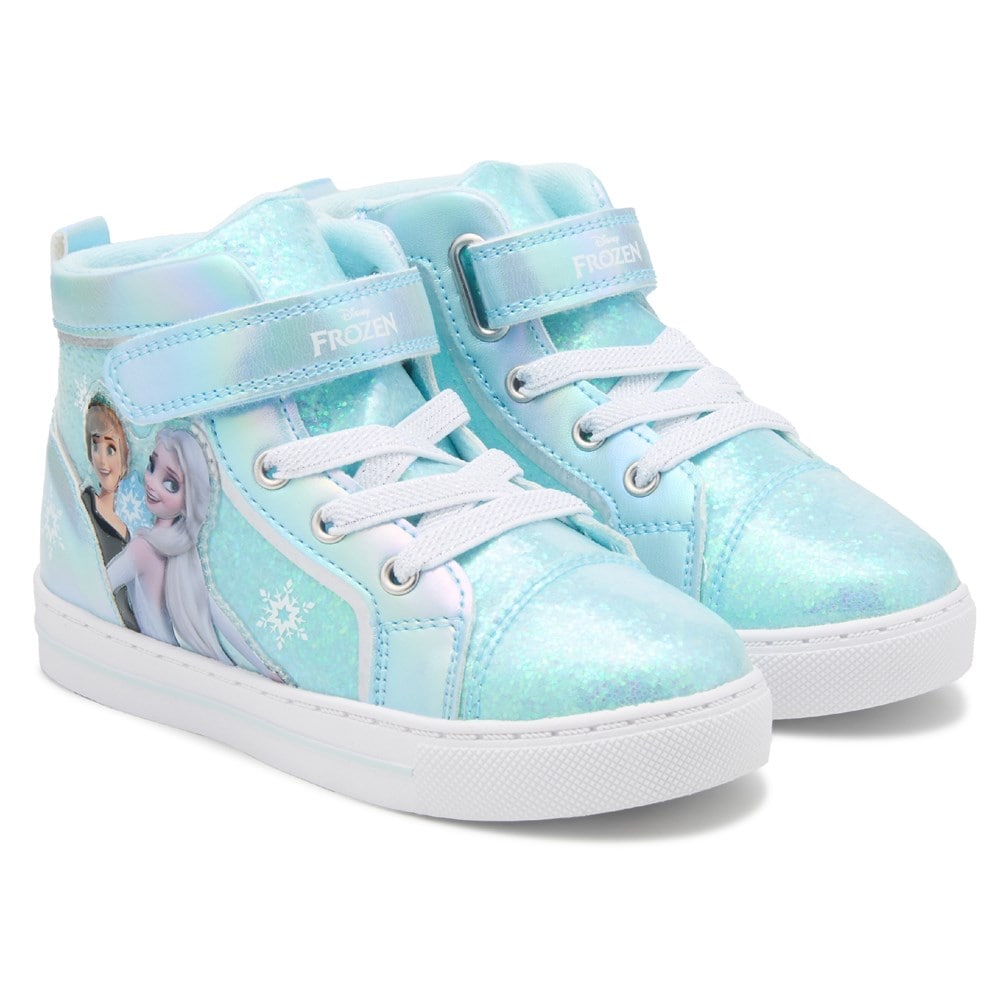 Frozen Kids' Frozen Light Up Hi Top Sneaker Toddler/Little Kid