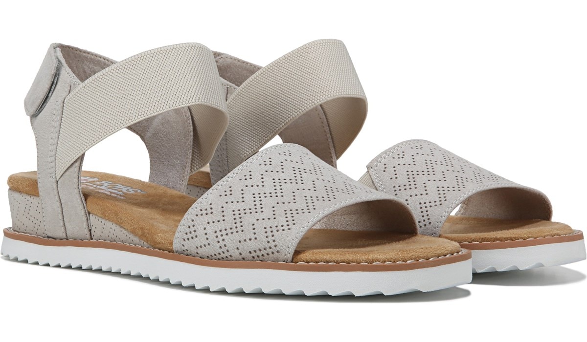 skechers beige sandals