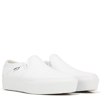 vans asher women's platform skate shoes