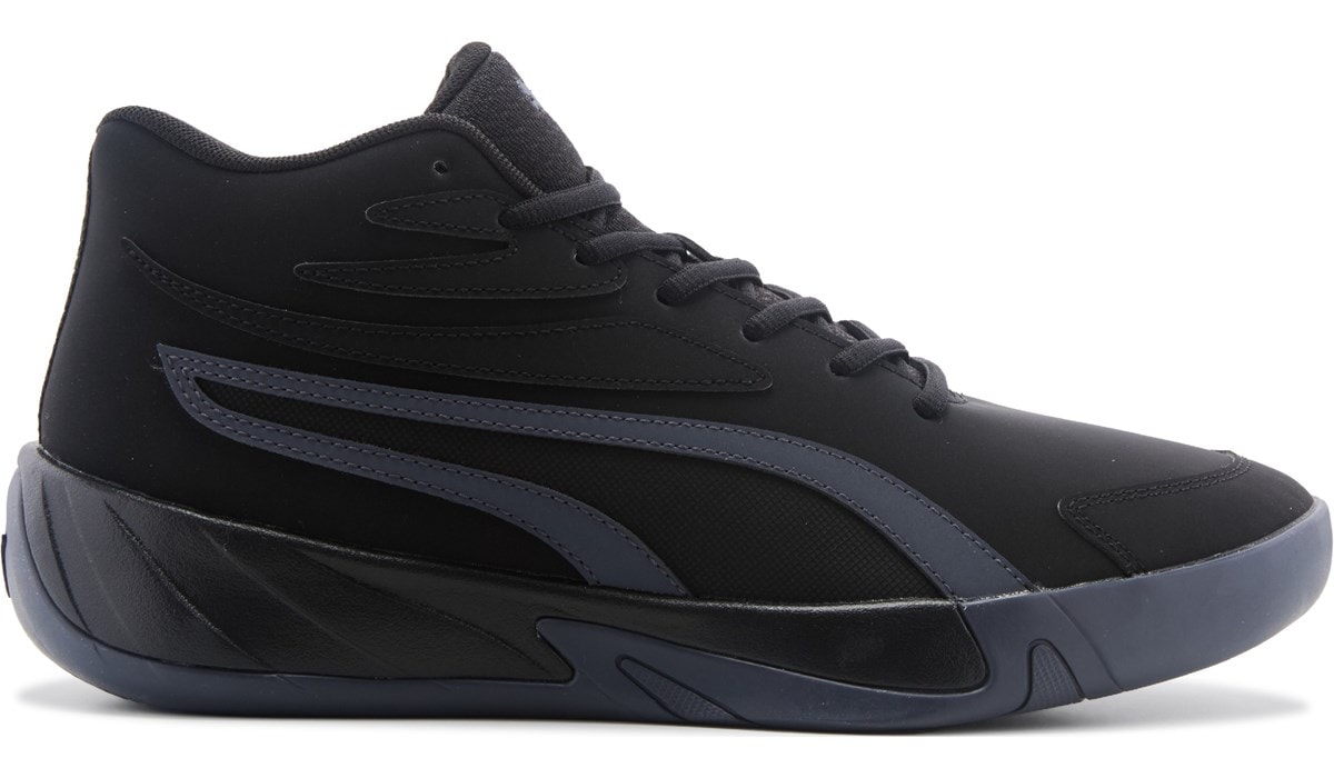 PUMA Men s Court Pro High Top Basketball Shoe Famous Footwear