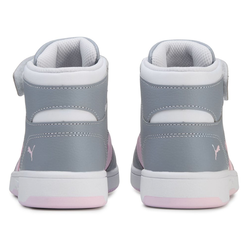 ララバイ PUMA Kids' Rebound Layup High Top Sneaker Little Kid