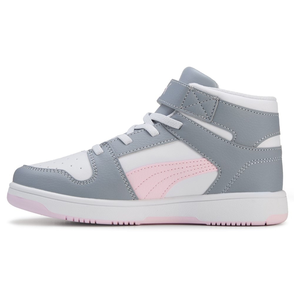 PUMA Kids' Rebound Layup High Top Sneaker Little Kid